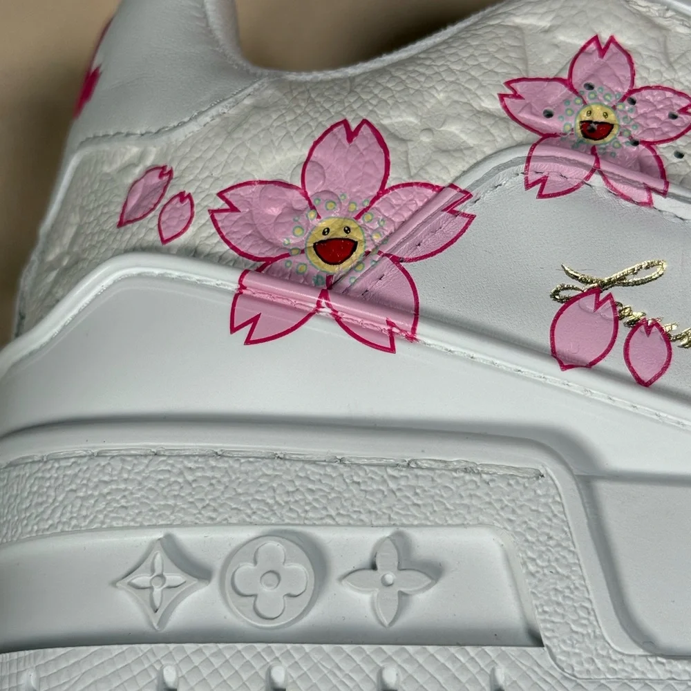 LV x Murakami Sneakers - US Size 6 (36 IT) - Limited Edition from 2025 - Picture 6 of 14